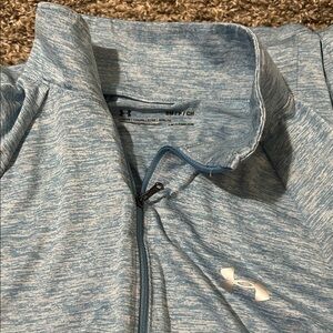 Under Armour Light Blue Heathered Pullover